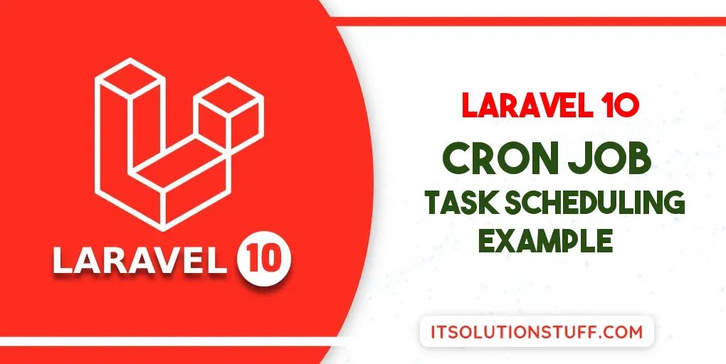 Laravel 10 Cron Job Task Scheduling Tutorial Image