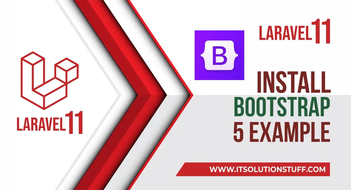 laravel 11 install bootstrap 5