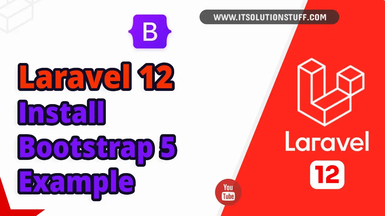 How to Install Bootstrap 5 in Laravel 12 with Vite? Image
