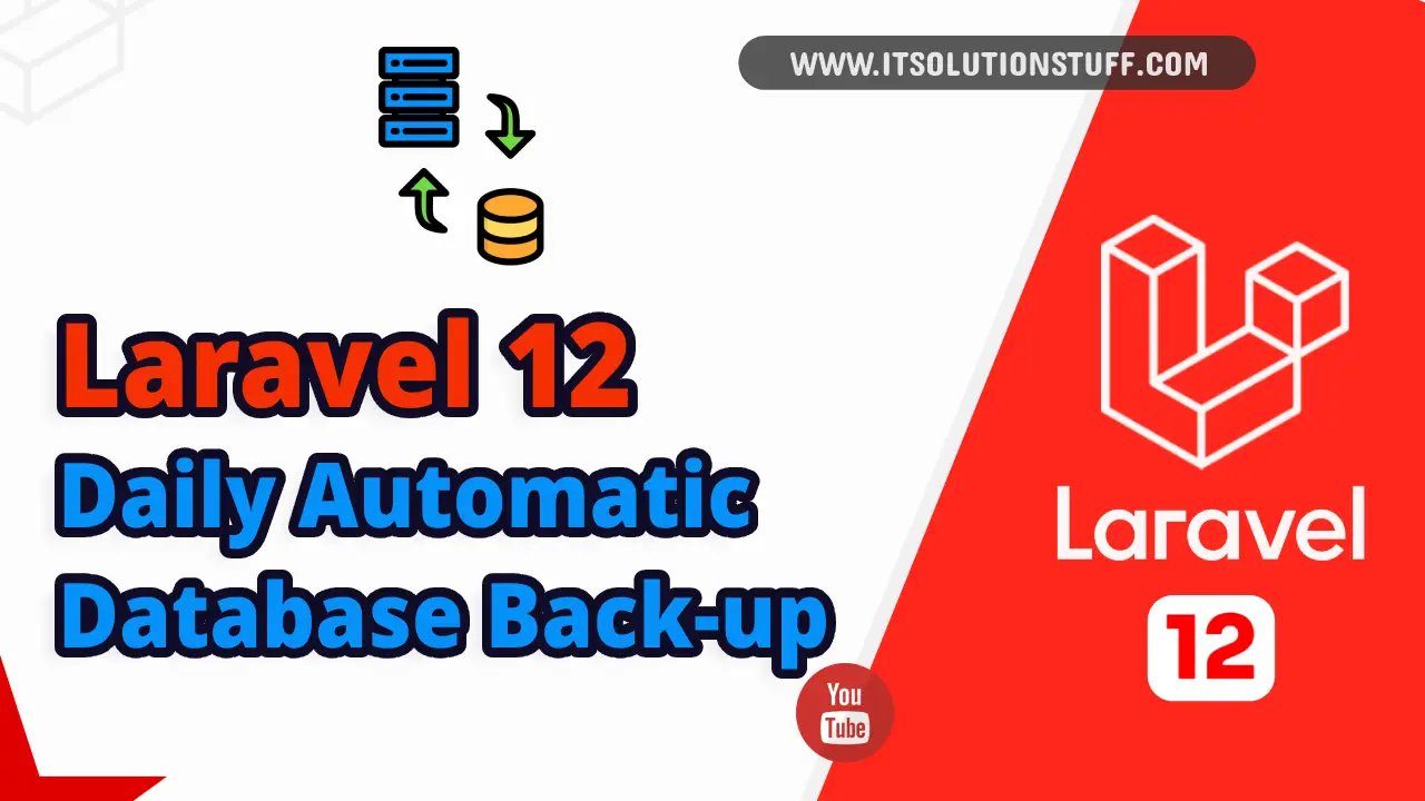 laravel 12 daily database backup