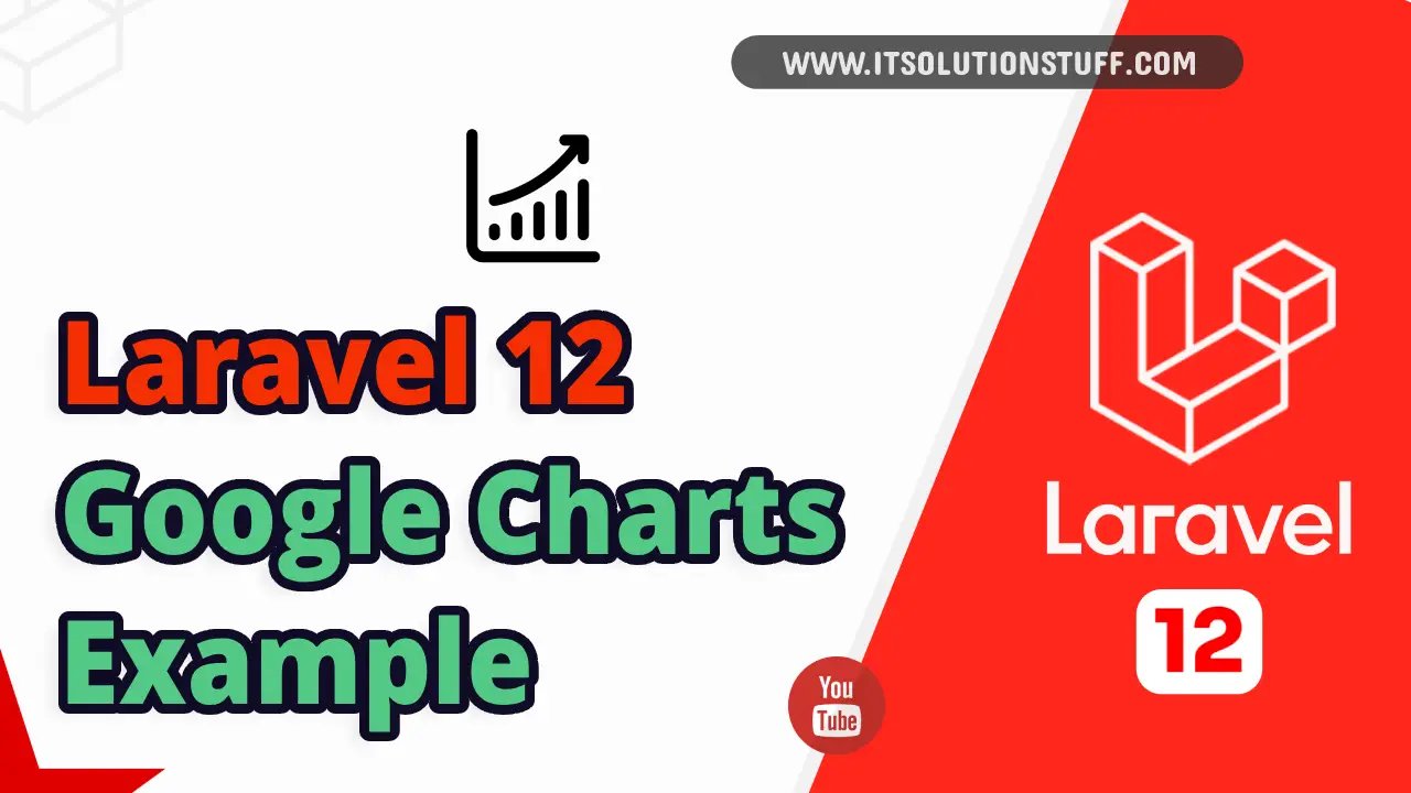 laravel 12 google chart js