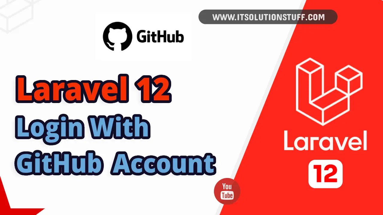 laravel 12 login with github