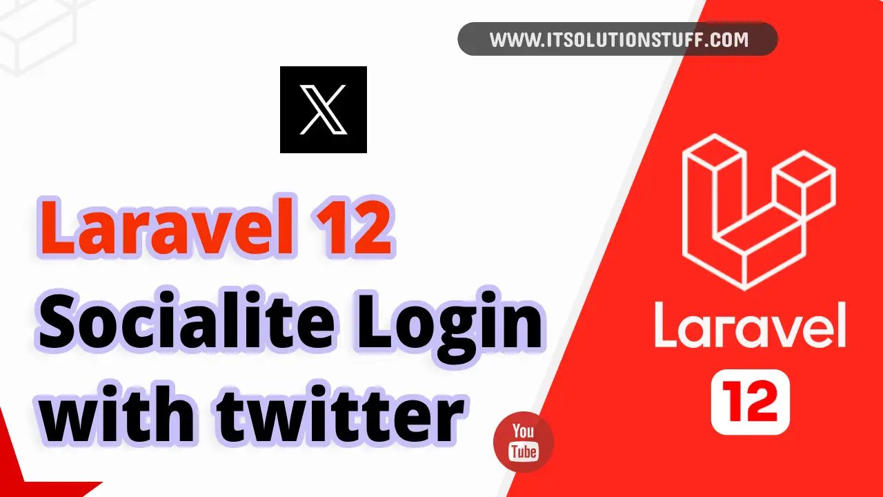 laravel 12 login with twitter