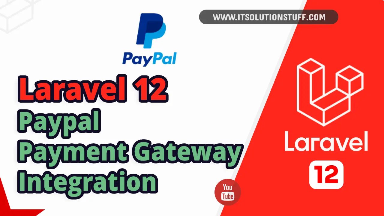 laravel 12 paypal payment gateway