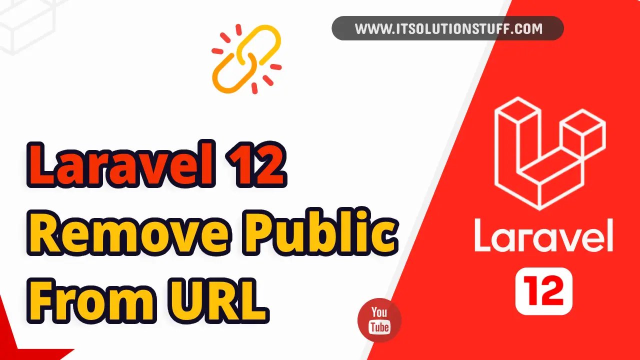 Laravel 12 Remove Public from URL Example Image