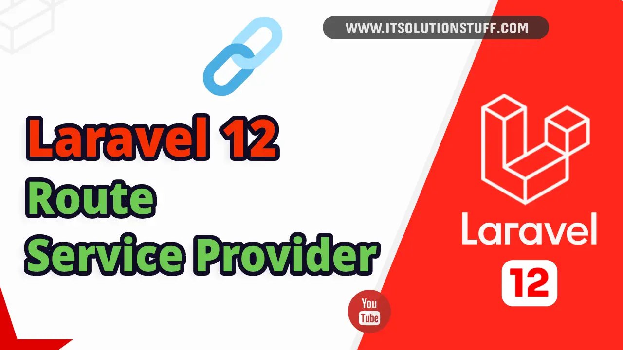 Laravel 12 RouteServiceProvider Configuration Example Image