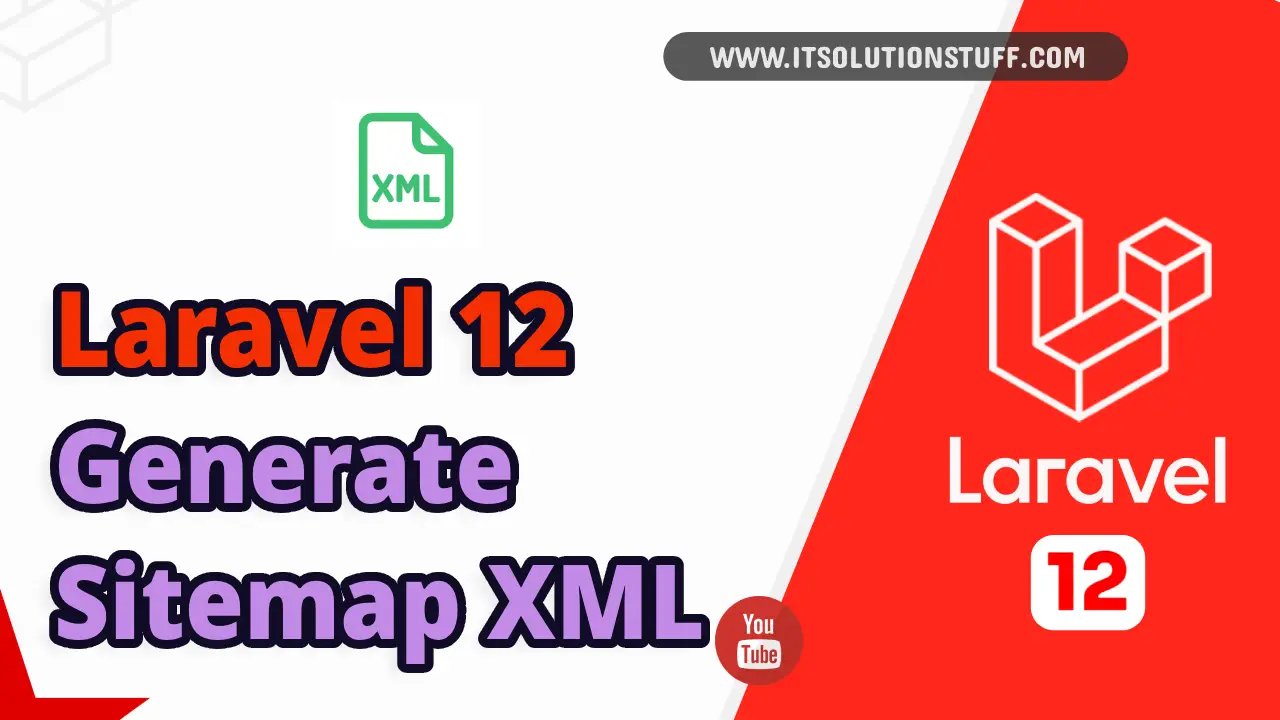 laravel 12 generate sitemap